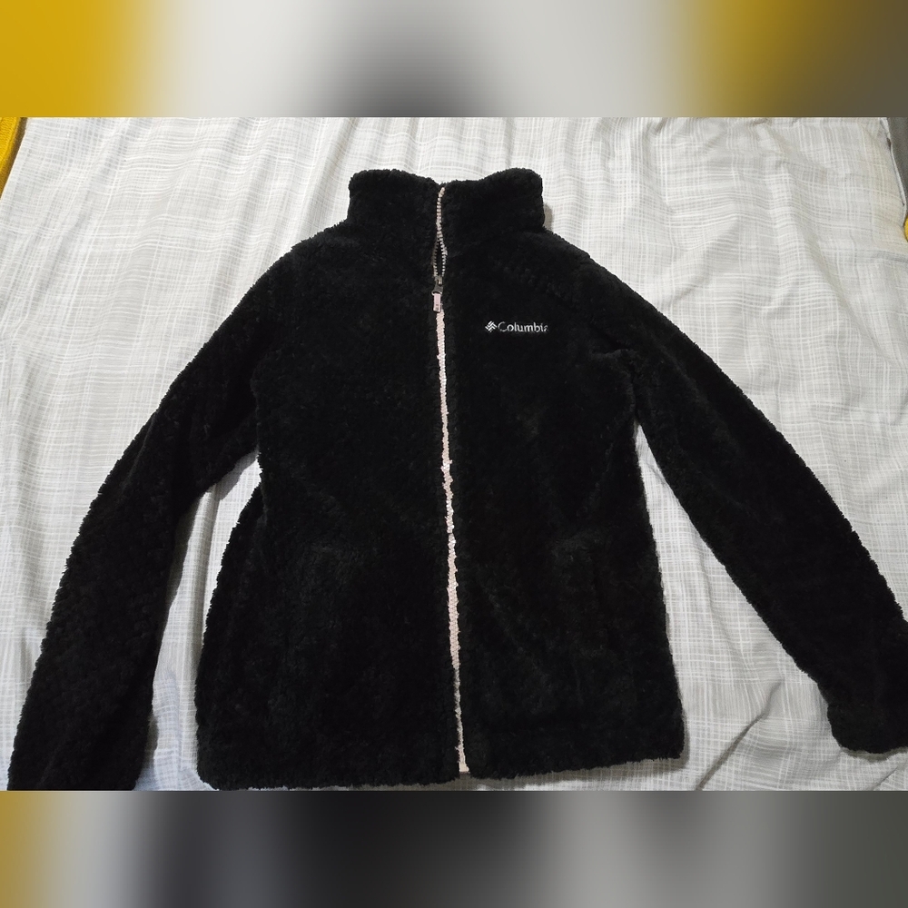 Columbia Kids Black Fleece Jacket